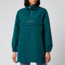 KENZO Women's Half Zip Hoodie - Duck Blue