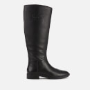 Coach Women's Fynn Leather Knee High Boots - Black