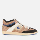 Coach Men's Citysole Signature Mid Top Trainers - Signature Tan