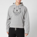 KENZO Men's Varsity Tiger Hoodie - Pearl Grey