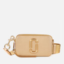 Marc Jacobs Women's Snapshot DTM Metallic Cross Body Bag - Yellow Gold