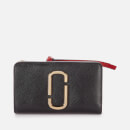 Marc Jacobs Women's Compact Wallet - Black/Chianti
