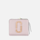 Marc Jacobs Women's Mini Compact Wallet - Dusty Lilac Multi