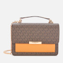 MICHAEL MICHAEL KORS Women's Jade Large Gusset Shoulder Bag - Cider