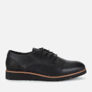 Dune Women's Flinch Leather Derby Shoes - Black