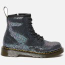 Dr. Martens Kids' 1460 Spot Metallic Suede Lace-Up Boots - Black