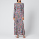RIXO Women's Mimi Dress - Smudge Print