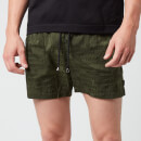 Missoni Men's Logo Print Drawcord Swim Shorts - Green