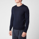 Missoni Men's Line Detail Crewneck Jumper - Eclipse