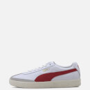 Puma Men's Oslo-City Prm Trainers - White/Whisper White/Grey Violet/High Risk Red