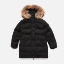 Pyrenex Girls' Grenoble Fur Parka - Black