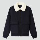 A.P.C. Men's Bronze Blouson Jacket - Dark Navy