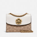 Coach New York Women's Signature Parker 18 Shoulder Bag - Chalk