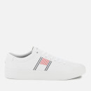 Tommy Hilfiger Men's Corporate Leather Low Top Trainers - White