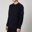 C.P. Company Men's Shoulder Detail Knitted Jumper - Total Eclipse