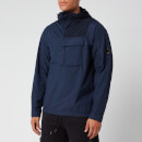 C.P. Company Men's Chest Pocket Hooded Jacket - Total Eclipse