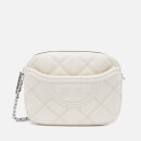 Tory Burch Women's Fleming Soft Textured Camera Bag - New Cream
