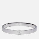 Tory Burch Women's Kira Hinged Bracelet - Tory Silver