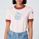 Coach 1941 Women's Soho Textured Mini Pouch T-Shirt - Pale Pink