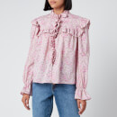 Philosophy di Lorenzo Serafini Women's Liberty Fantasy Print Shirt - Pink