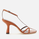 Simon Miller Women's Star Leather Heeled Sandals - Sepia
