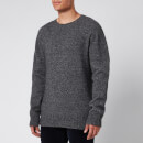 Officine Generale Men's Alpaca Wool Jumper - Grey