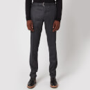 Officine Generale Men's Paul Wool Flannel Pants - Grey