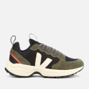 Veja Men's Venturi B-Mesh Running Style Trainers - Black/Olive Pierre