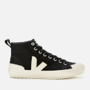 Veja Women's Nova Hit Canvas Hi-Top Trainers - Black/Pierre