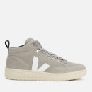 Veja Women's Roraima Suede Hiking Style Boots - Oxford Grey/White
