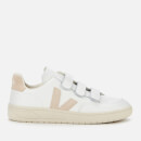 Veja Women's V-Lock Leather Trainers - Extra White/Sable