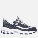 Skechers Women's D'Lites Biggest Fan - Navy/White