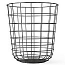 Menu Wire Bin - Black