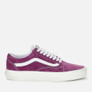 Vans Women's Suede Old Skool Trainers - Grape Juice/Snow White