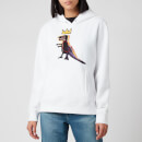 Coach X Jean Michel Basquiat Women's Pez Dispenser Hoodie - White - L