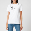 PS Paul Smith Women's Camera T-Shirt - White