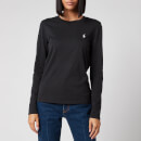 Polo Ralph Lauren Women's Long Sleeve Logo Tee - Black