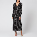 ROTATE Birger Christensen Women's Sierra Dress - Black Comb
