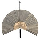 Bloomingville Bamboo Fan Wall Decoration - Black