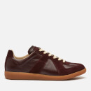 Maison Margiela Men's Replica Low Top Trainers - Wine