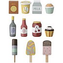 Bloomingville MINI Wooden Play Set Food - Set of 11