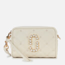 Marc Jacobs Women's The Softshot 17 Quilted Pearl Bag - Oatmilk