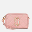 Marc Jacobs Women's The Softshot 17 Quilted Pearl Bag - Pink rose