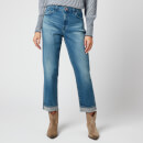 J Brand Women's Tate Boy Fit Jeans - Sorority Raze