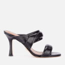 Kurt Geiger London Women's Brandy Leather Heeled Mules - Black