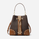 Michael Michael Kors Women's Mercer Gallery Medium Bucket Bag - Brown