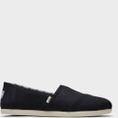 TOMS Men's Alpargata Slip-On Pumps - Black