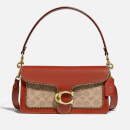 Coach New York Women's Signature/Beadchain Tabby Shoulder Bag 26 - Tan Rust