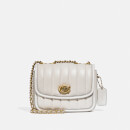 Coach New York Women's Quilted Madison Shoulder Bag 16 - Chalk