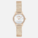 Coach Women's Audrey Mesh Strap Watch - Gold